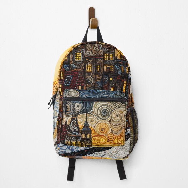 Item preview, Evening street of an ancient city. designed and sold by Ekalininart.