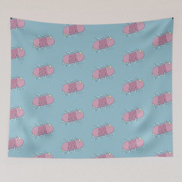 Item preview, My Feelings Get Hurt Easily designed and sold by SketchesWSara.