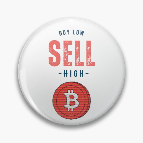 Item preview, Buy Low Sell High with Trippy Orange Bitcoin Token designed and sold by kylmllr101684.