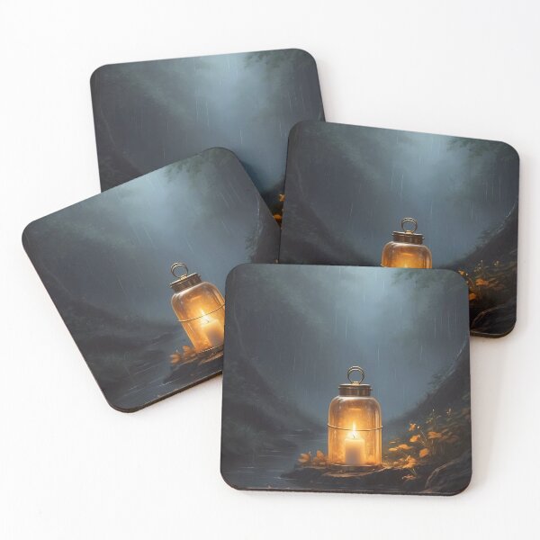 Item preview, Glow in the Mist: A Lantern's Light in the Rainforest designed and sold by Vitalka-uk.