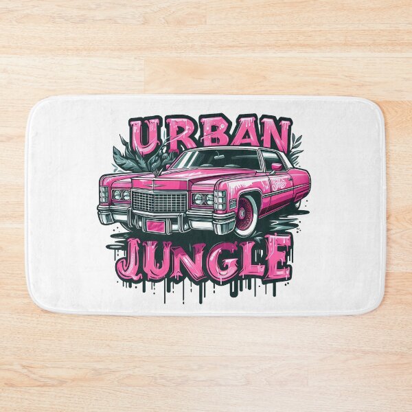 Item preview, Pink cadillac urban jungle designed and sold by CogniCraft.