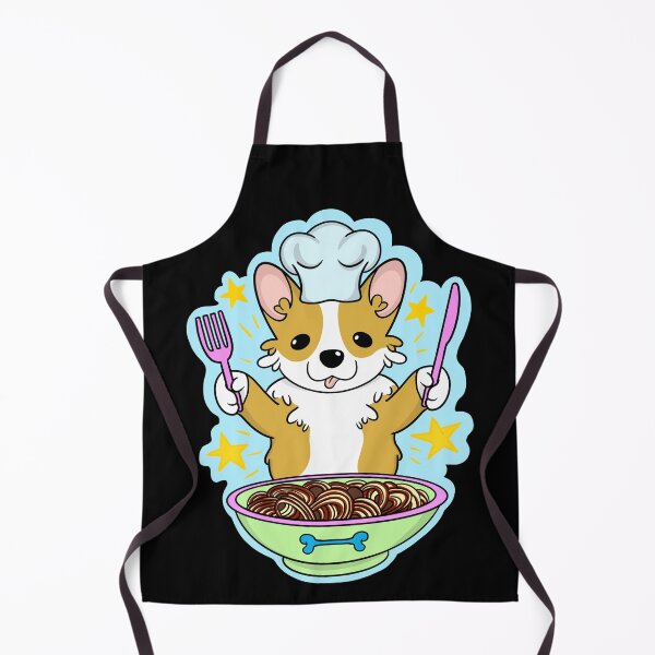 Item preview, Corgi Chef designed and sold by DrawsCutePaws.