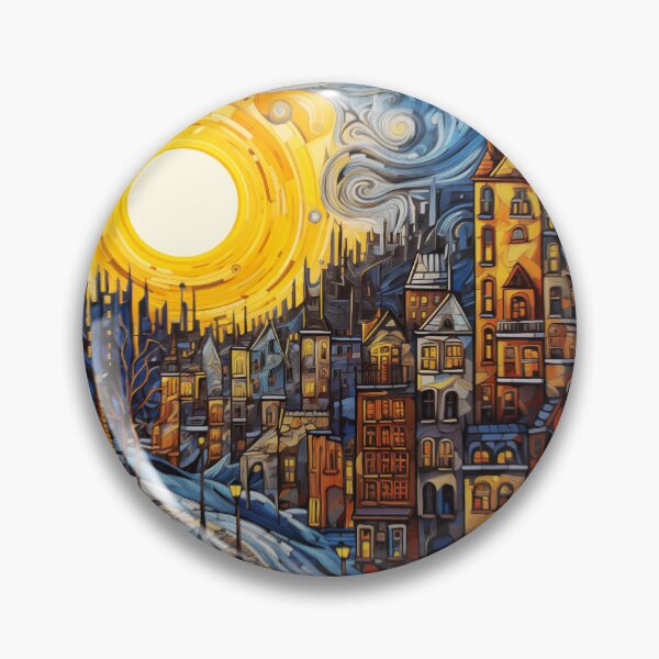 Item preview, Winter in the old town. designed and sold by Ekalininart.