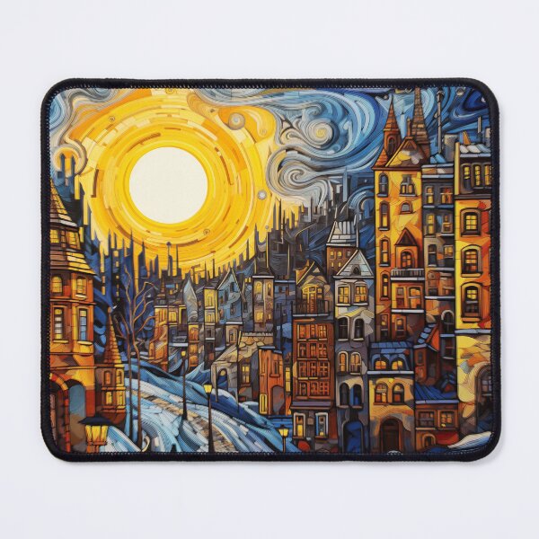 Item preview, Winter in the old town. designed and sold by Ekalininart.