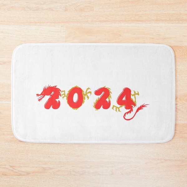 Item preview, Red Yellow Dragon Happy New Year 2024 Great gift for everyone designed and sold by MysteriousBazar.