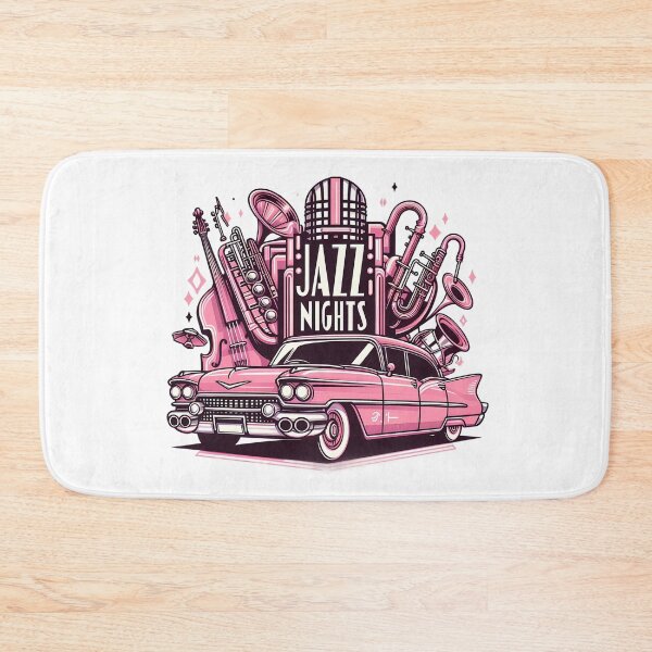 Item preview, Pink cadillac jazz nights designed and sold by CogniCraft.