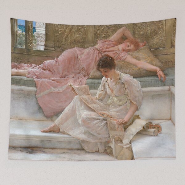 Item preview, A favourite poet, by Laurence Alma Tadema. HIGH DEFINITION designed and sold by MINDTHECHERRY.