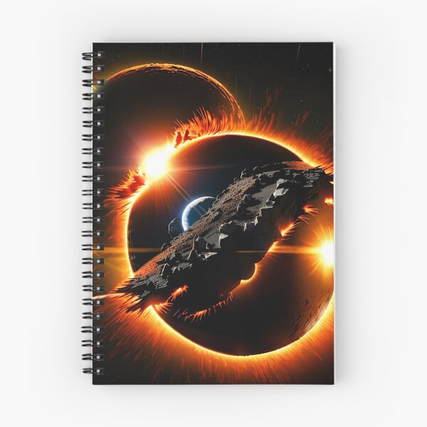 Artikelvorschau, Die Sonne kollidiert mit der Erde und der Mond wird mit der Erde zerstört entworfen und verkauft von Kenndall.