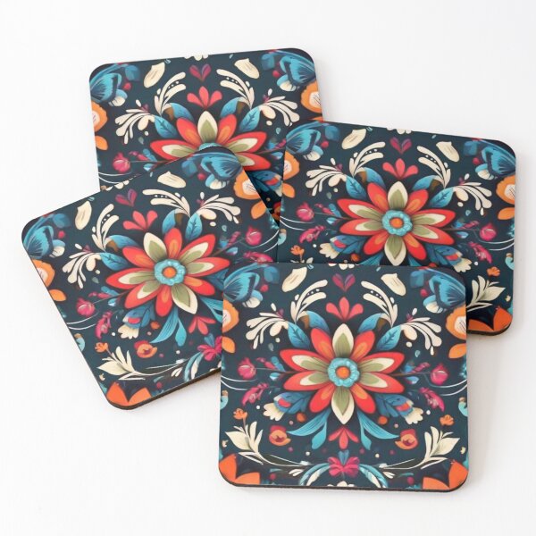 Item preview, Boho Floral Decorative Pattern 2024 designed and sold by Mobile Cases Store.