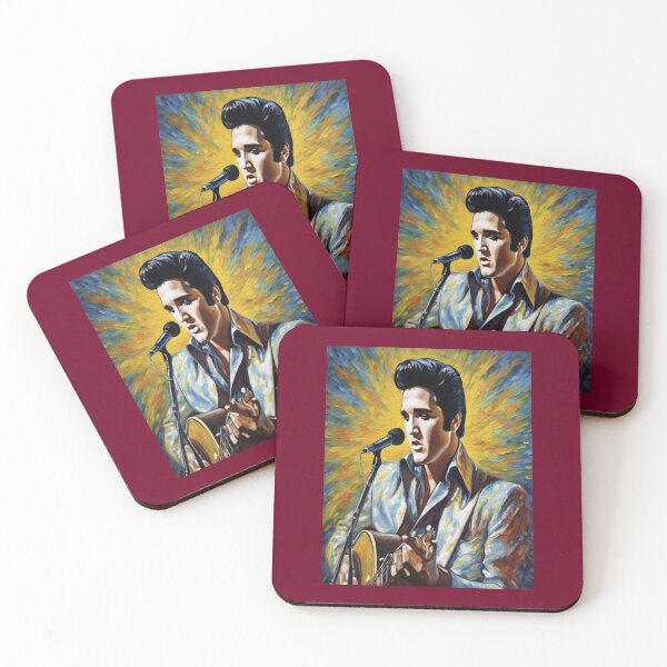 Item preview, Elvis Presley  on Stage-The King of Rock designed and sold by Artisticanvas.