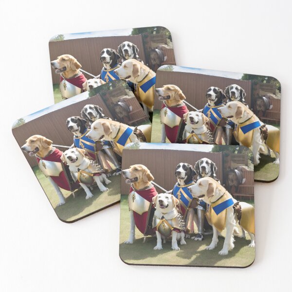 Item preview, Medieval Knights and Hounds - Canine Crusaders in Shining Armor designed and sold by petsfromweb.