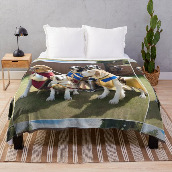 Item preview, Medieval Knights and Hounds - Canine Crusaders in Shining Armor designed and sold by petsfromweb.