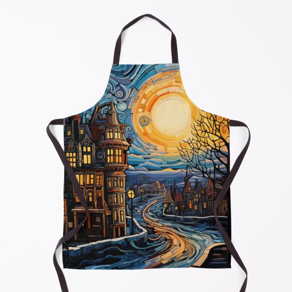 Item preview, Winter embankment in the old city. designed and sold by Ekalininart.