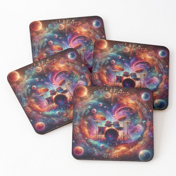 Item preview, Drums with music visualization designed and sold by IdeasStudio.