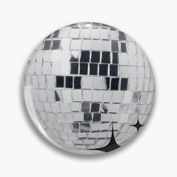 Item preview, Preppy Shiny Disco Ball In Pink Zebra designed and sold by clmstudio.