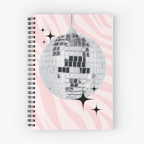 Item preview, Preppy Shiny Disco Ball In Pink Zebra designed and sold by clmstudio.