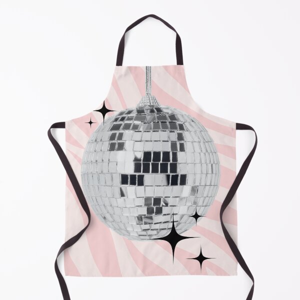 Item preview, Preppy Shiny Disco Ball In Pink Zebra designed and sold by clmstudio.