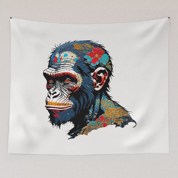 Item preview, Pegatina Mono; Papá Shaba; designed and sold by StickerApe.