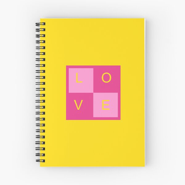 Artikelvorschau, Love 3 in Pink und Gelb. Ein tolles, heißes, romantisches Geschenk für Ihren Schatz. entworfen und verkauft von Yu-Va.