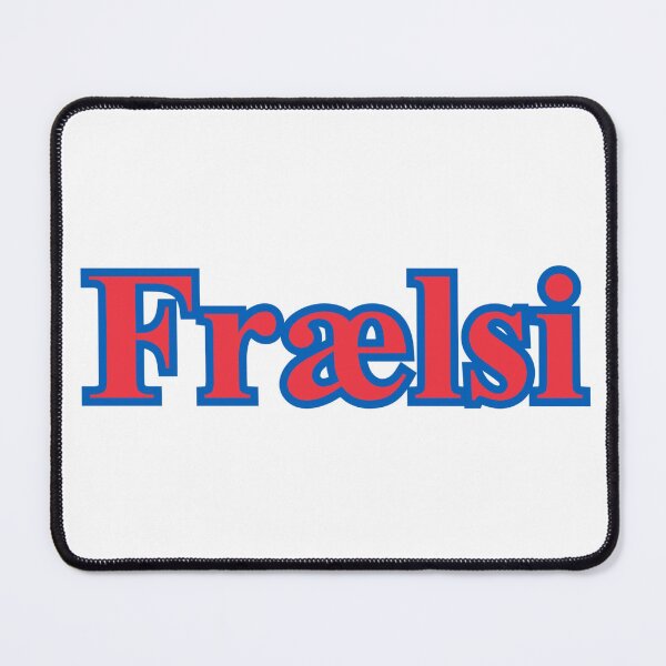 Item preview, Faroese Freedom (frælsi) National Flag Sign designed and sold by JonathanR1994.