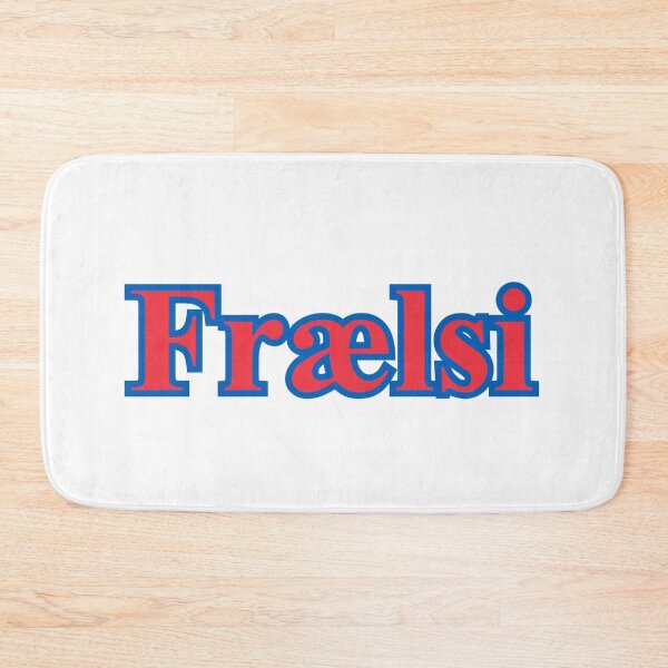Item preview, Faroese Freedom (frælsi) National Flag Sign designed and sold by JonathanR1994.