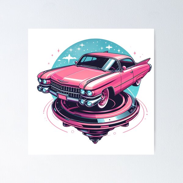 Item preview, Pink cadillac designed and sold by CogniCraft.