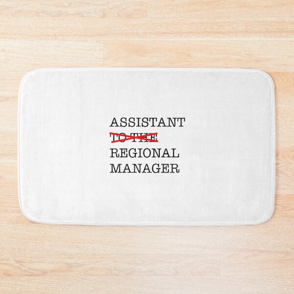 Item preview, Assistant Regional Manager designed and sold by Snugglepop.