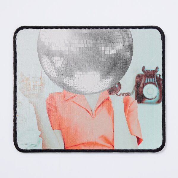 Item preview, Disco Head On The Phone designed and sold by clmstudio.