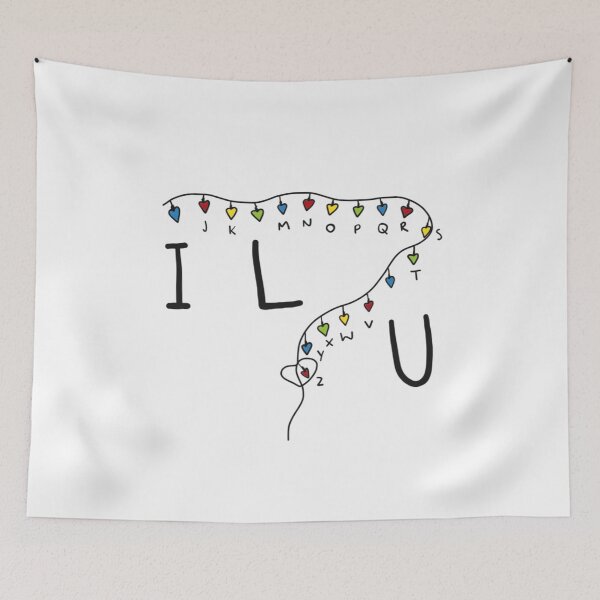 Item preview, I Love You String Of Lights designed and sold by emmamayartworks.