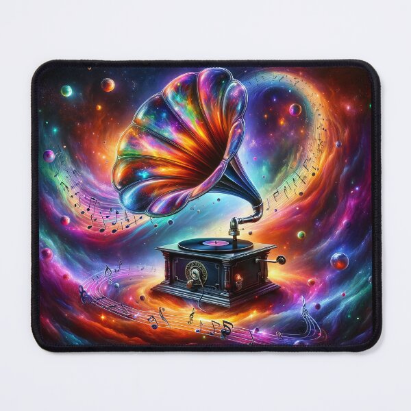 Item preview, Gramophone with music visualization designed and sold by IdeasStudio.