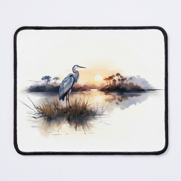 Item preview, Gran garza azul designed and sold by StephyCreative.