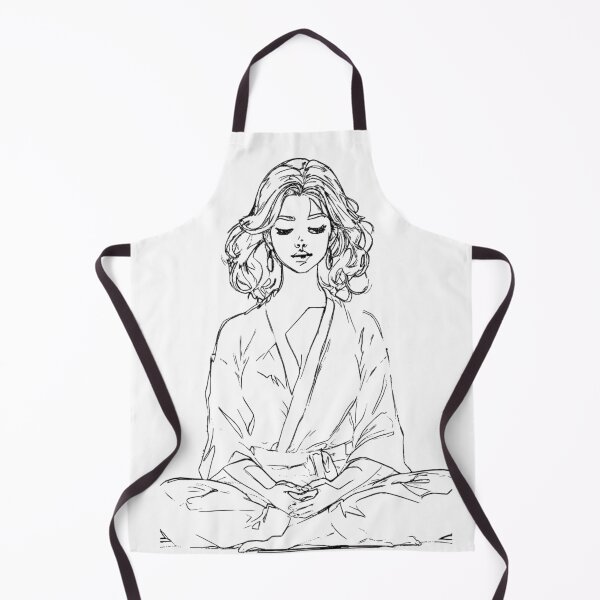 Item preview, A meditating woman designed and sold by adlkh.