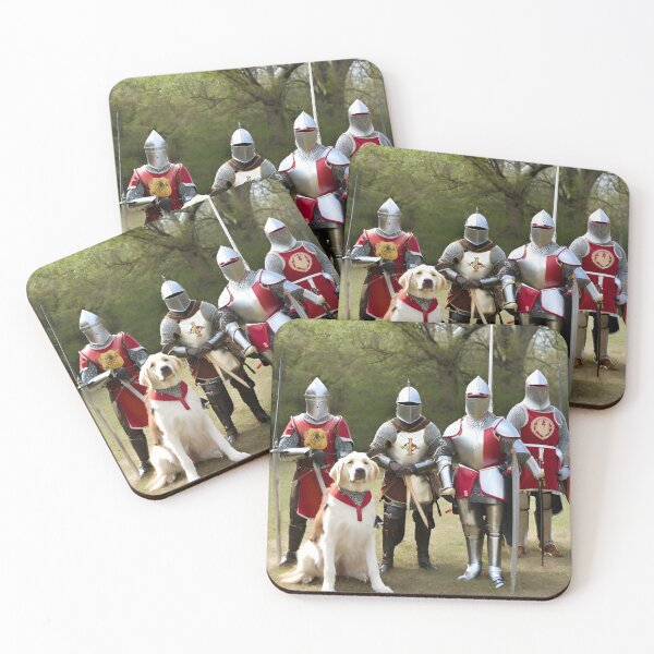 Item preview, Medieval Knights and Hounds - Canine Crusaders in Shining Armor designed and sold by petsfromweb.