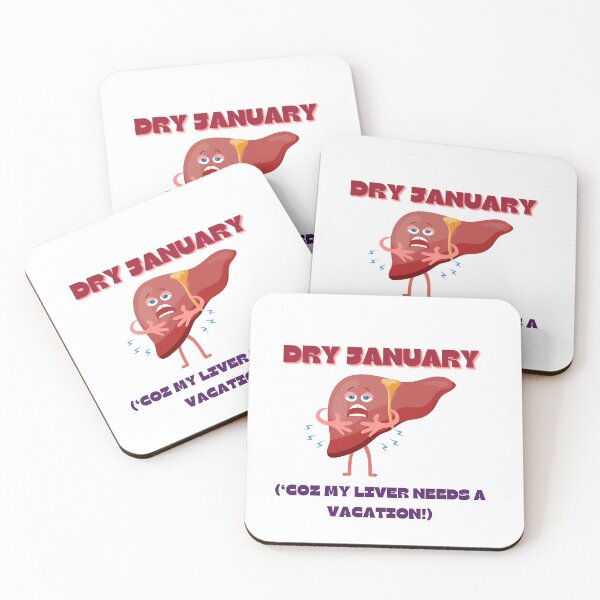 Item preview, Dry January!  ('coz my liver needs a vacation!) designed and sold by Zen-Hues.