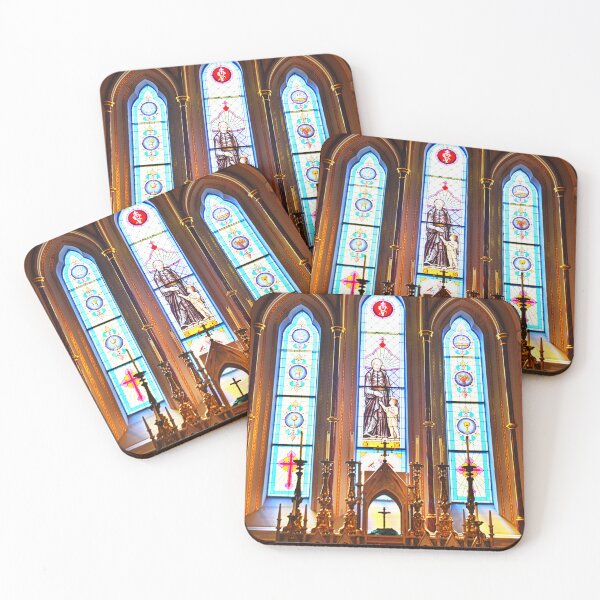 Item preview, The Stained Glass Windows At Old St. Vincent's Catholic Church designed and sold by LisaWootenPhoto.