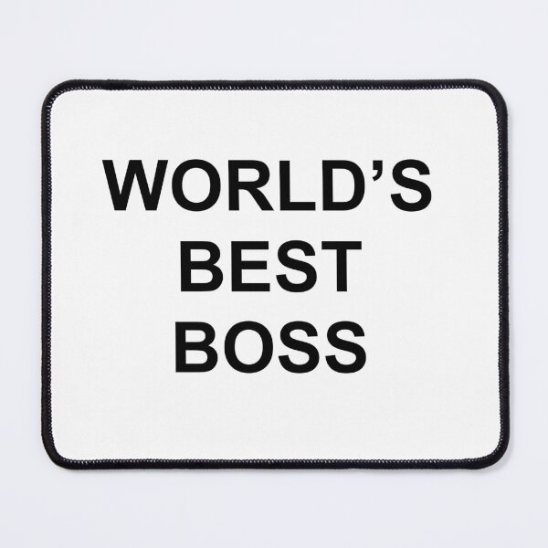 Item preview, World's Best Boss designed and sold by Snugglepop.