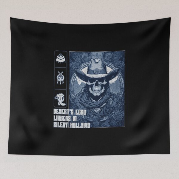 Item preview, Western Skull designed and sold by Alahchin Art.