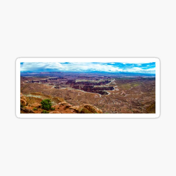 Aperçu de l'œuvre La vue depuis le point de vue de Grand View, Canyonlands créée et vendue par Brian Shaw.