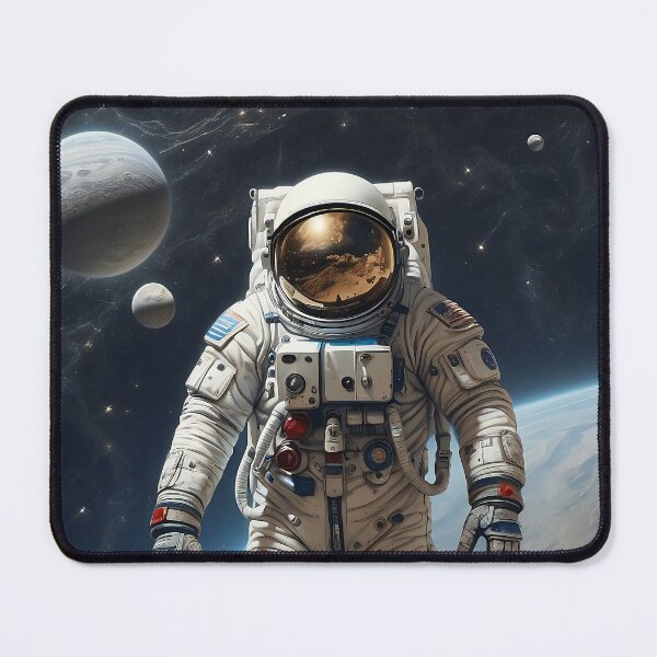 Item preview, Astronaut Lunar Solitude designed and sold by ArtComixHaven.