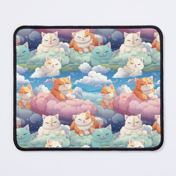 Item preview, Whimsical Tabby Cat Cloudscape designed and sold by sweet1342.