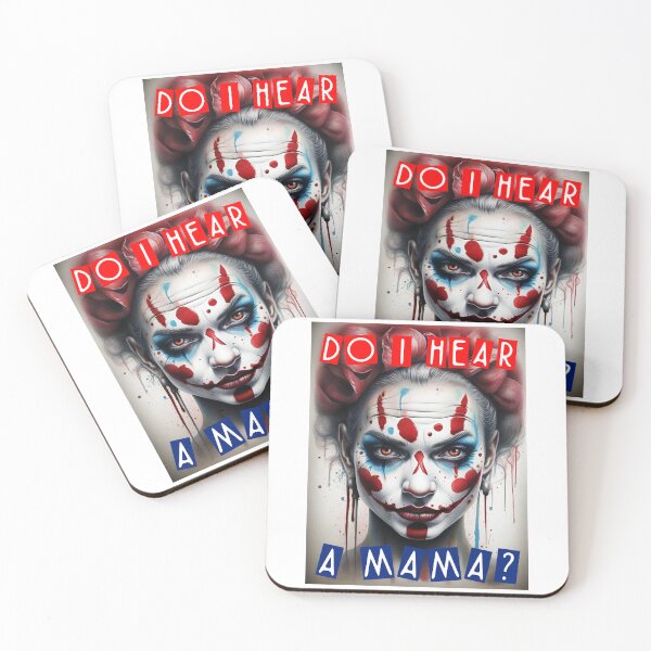 Item preview, Do I Hear A Mama; Scary Clown;  designed and sold by StickerApe.