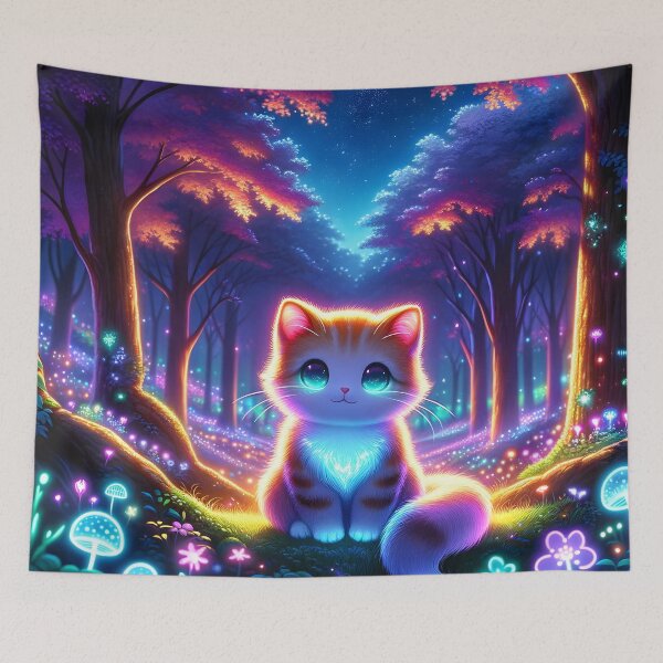 Item preview, Enchanted Cat designed and sold by TheCatsCorner.