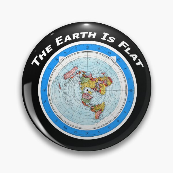 Item preview, The Earth Is Flat designed and sold by MtWoodsonSales.