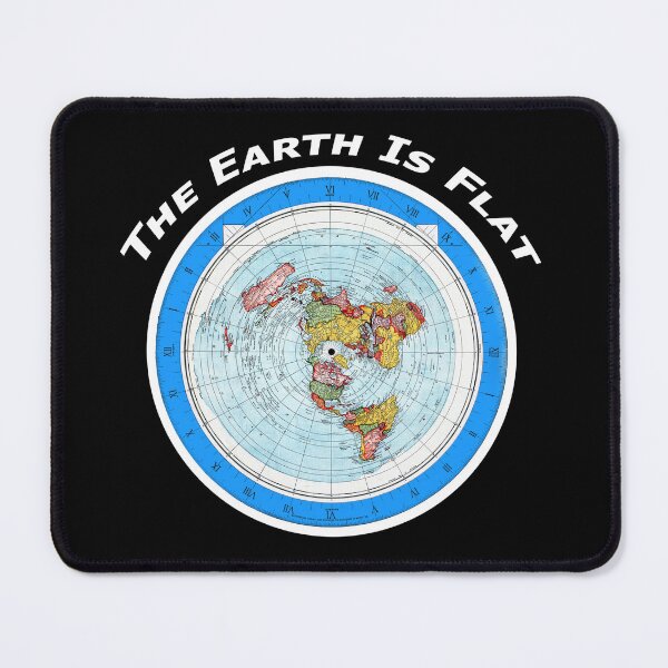 Item preview, The Earth Is Flat designed and sold by MtWoodsonSales.