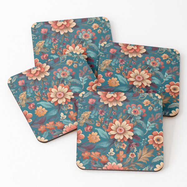 Item preview, Boho Floral Decorative Pattern 2024 designed and sold by Mobile Cases Store.