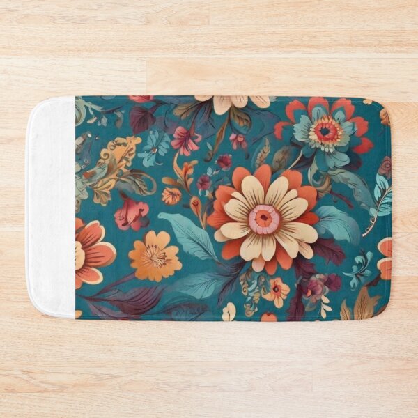 Item preview, Boho Floral Decorative Pattern 2024 designed and sold by Mobile Cases Store.