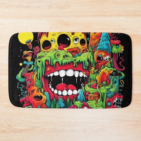 Item preview, Smile Bad Trip, Creature Designs, Acid Smile, Psychedelic Fashion, Acid Puppet, Trippy Styles, Funny Monster designed and sold by psytrancedesign.