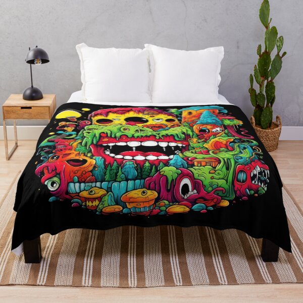Item preview, Smile Bad Trip, Creature Designs, Acid Smile, Psychedelic Fashion, Acid Puppet, Trippy Styles, Funny Monster designed and sold by psytrancedesign.