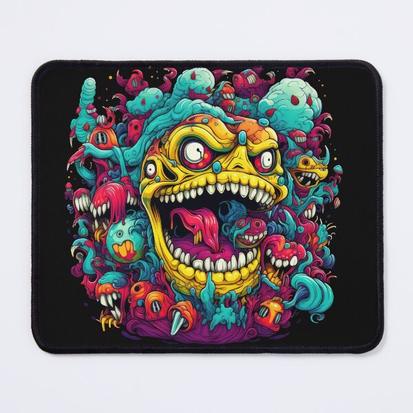 Item preview, Smile Bad Trip, Creature Designs, Acid Smile, Psychedelic Fashion, Acid Puppet, Trippy Styles, Funny Monster designed and sold by psytrancedesign.