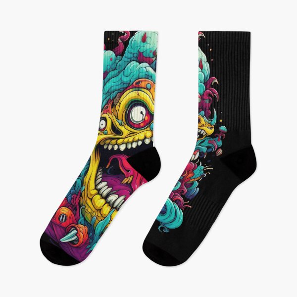 Item preview, Smile Bad Trip, Creature Designs, Acid Smile, Psychedelic Fashion, Acid Puppet, Trippy Styles, Funny Monster designed and sold by psytrancedesign.